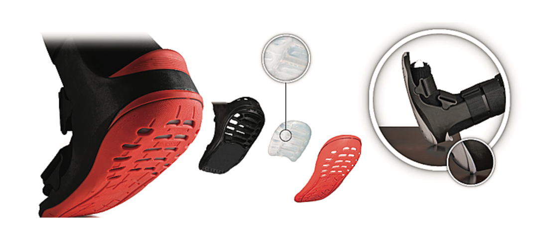Shock absorption and tred