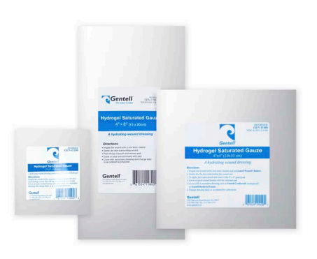 Gentell Hydrogel 2 x 2 Inch Saturated Dressing