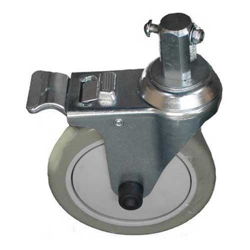 Closeup Caster Wheel
