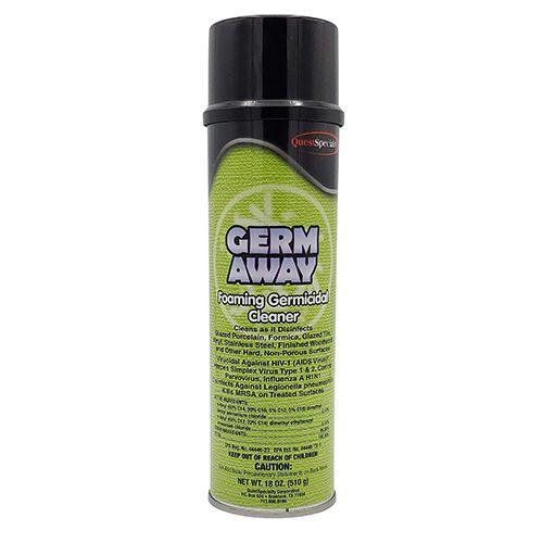 20 oz Aerosol Can of Germ Away Foaming Germicidal Cleaner