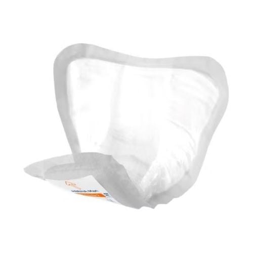 Pad with adhesive strip on the underside