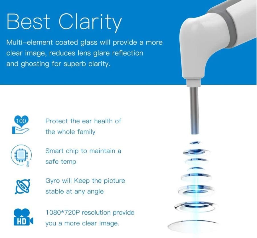 High-Definition Ear Cleaning Camera