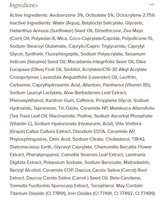 Ingredients