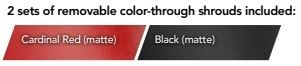 Red and black