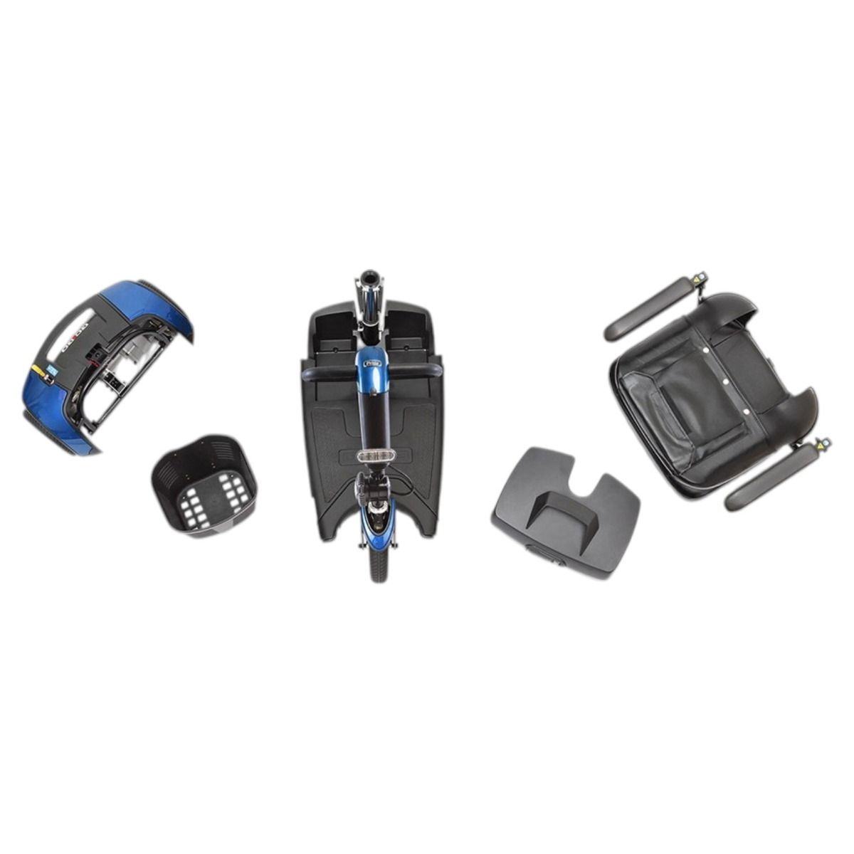 Disassembled parts