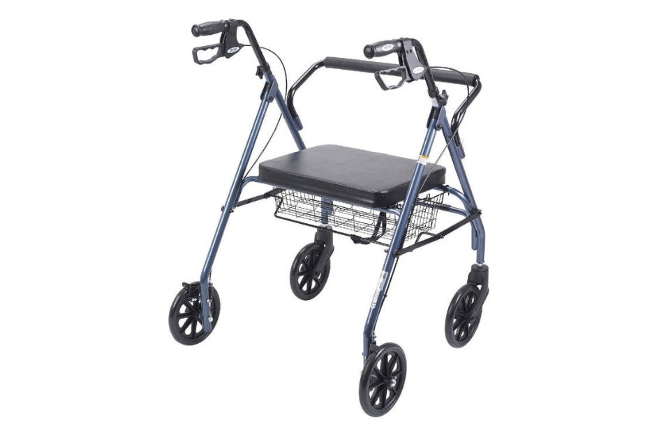 Image 9 of Go-Lite Bariatric Steel Rollator by Drive
