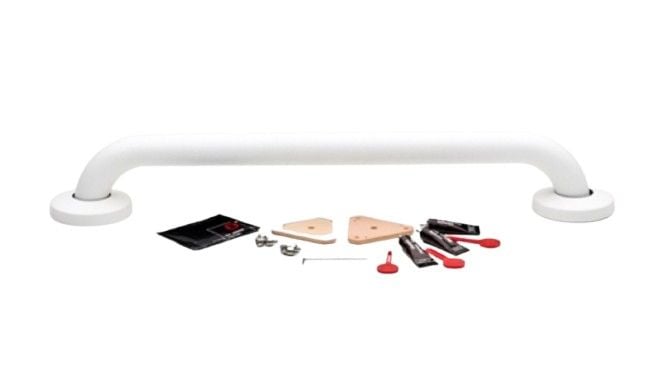 No Drilling Required Grab Bars - 1-1/4" Contents