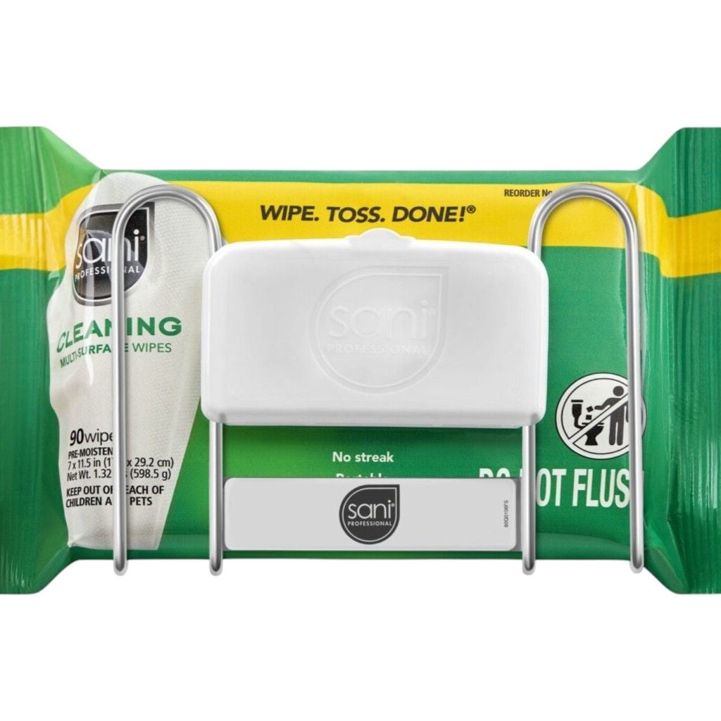 Image 3 of Sani Professional Cleaning Multi-Surface Wipes, Softpack - A580FW