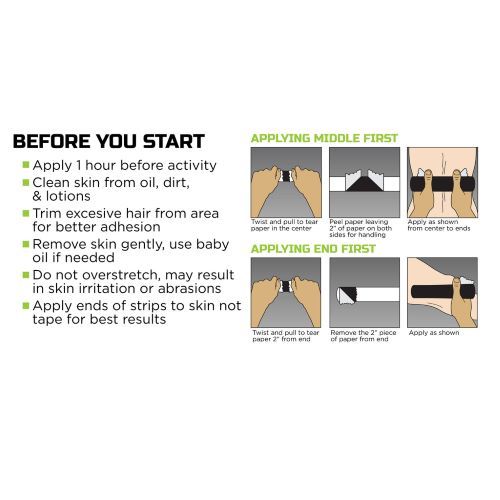 Image 8 of Green Drop Herb-Infused Kinesiology Tape