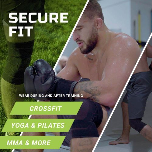 Image 4 of Green Drop High-Performance Compression Knee Sleeve
