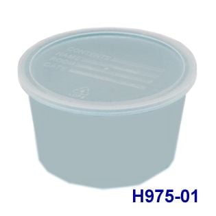 Denture Cup Translucent H975-01