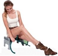 Massaging the Hamstrings