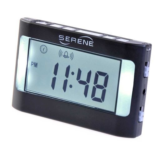 Image 1 of Vibrating Travel Alarm Clock