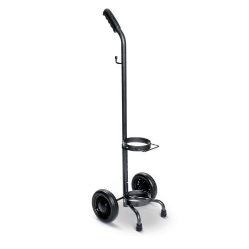 Image 1 of Medline D & E Cylinder Rolling Cart