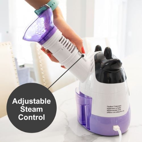 How to adjust the steam control feature