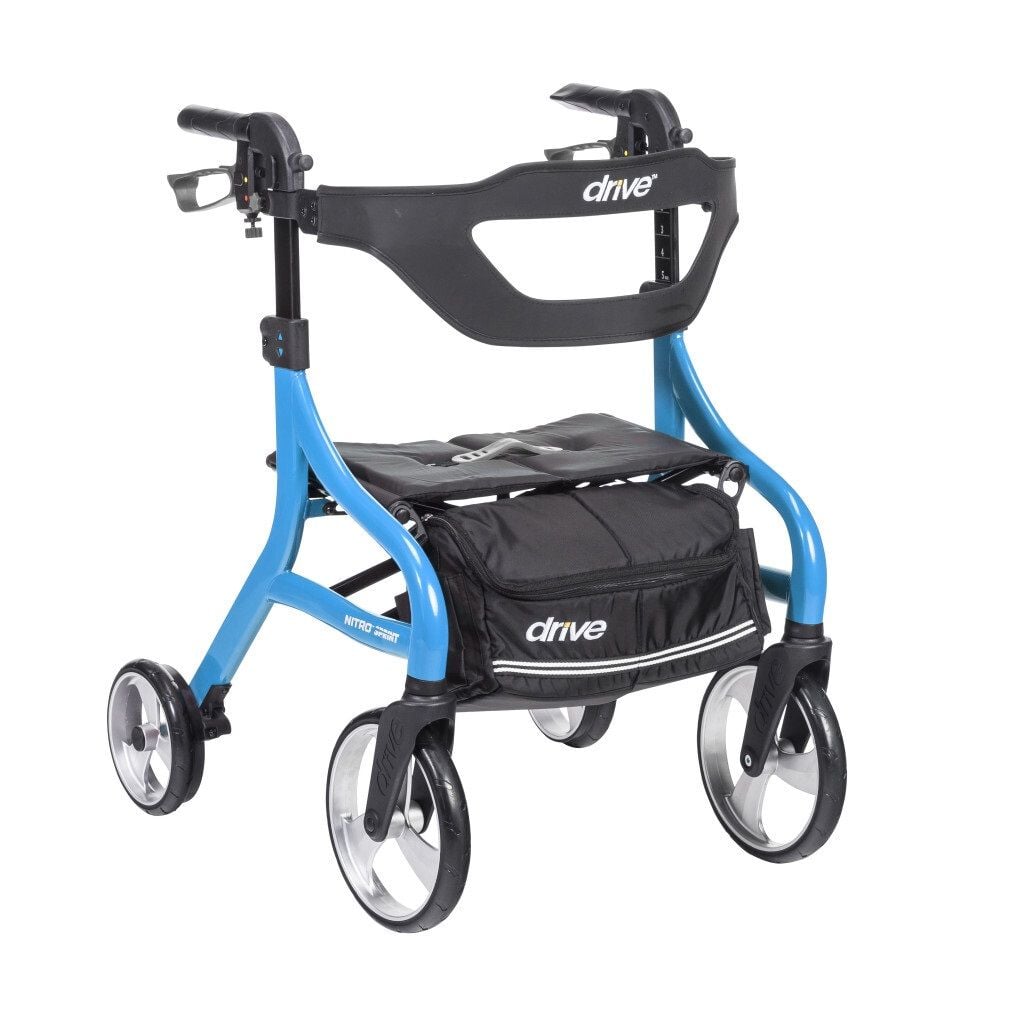 Hemi Rollator in Blue