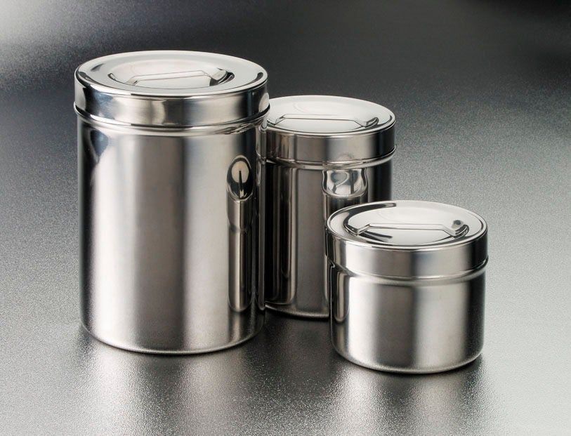 Tech-Med Stainless Steel Dressing Jar