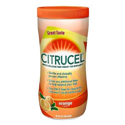 Citrucel Orange Mix Fiber Powder - 16.9 & 30 Oz