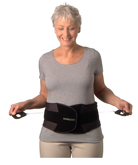Compression Tightening with Side Tab Mechanism