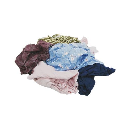 Image 1 of Recycled Colored T-shirt Rags, Mixed Colors
