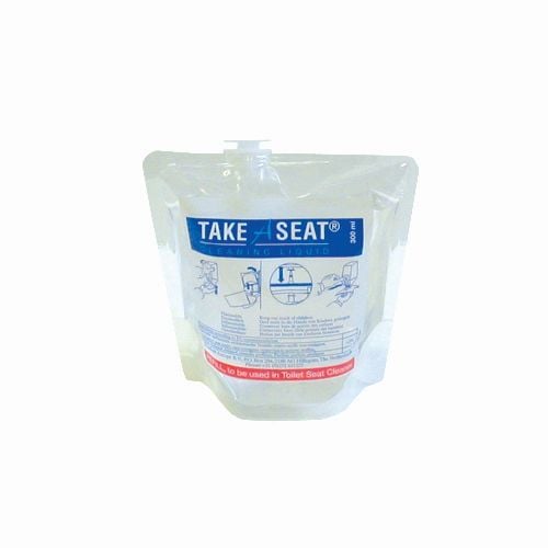 Image 1 of Hospeco Take A Seat Toilet Seat Cleaner