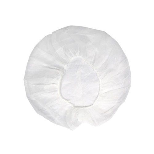 Image 1 of Hospeco ProWorks Polypropylene Bouffant Caps