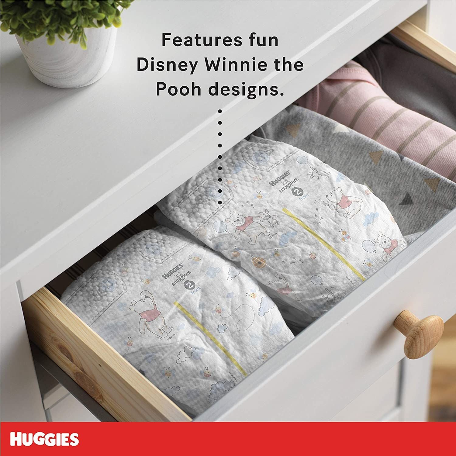 Image 5 of Huggies Little Snugglers Preemie Baby Diapers