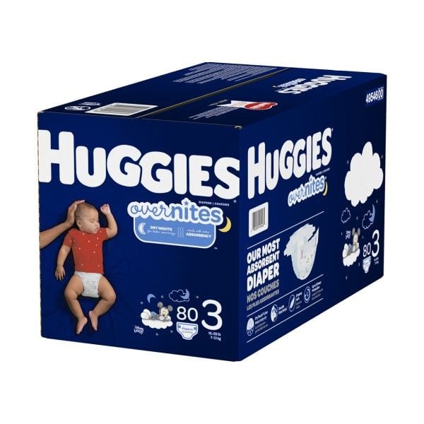 Huggies Overnites Packaging