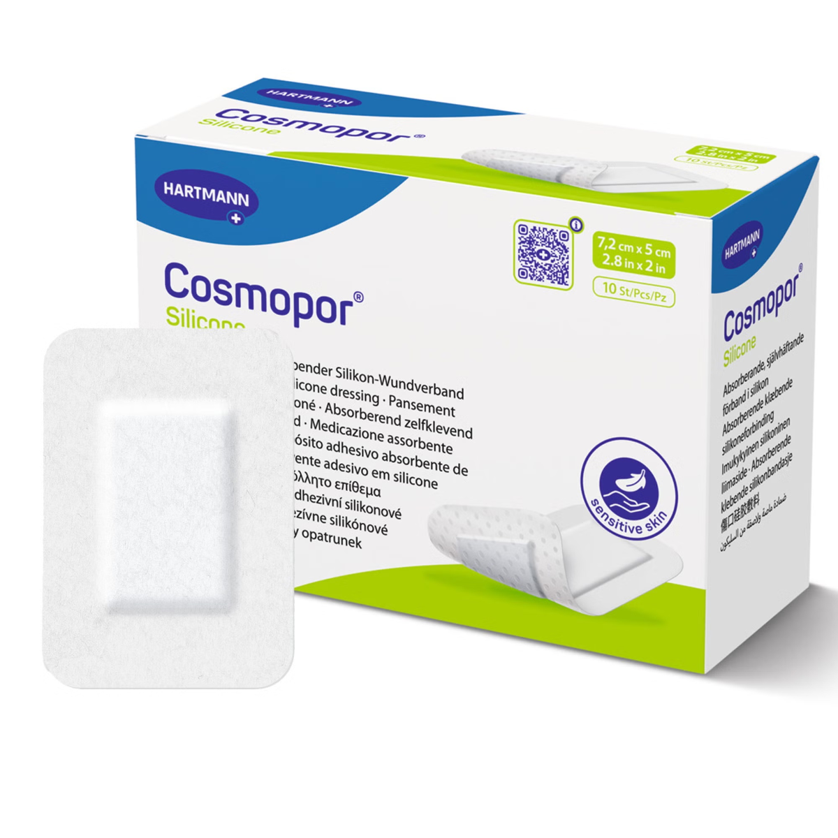Hartmann Cosmopor Silicone Island Dressing - Several Sizes