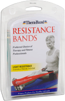 Thera Band Assorted Exercise Bands 5 Feet Light Resistence
