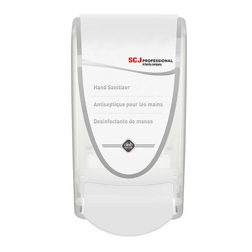 White InstantFOAM Hand Sanitizer Dispenser - 1 Liter