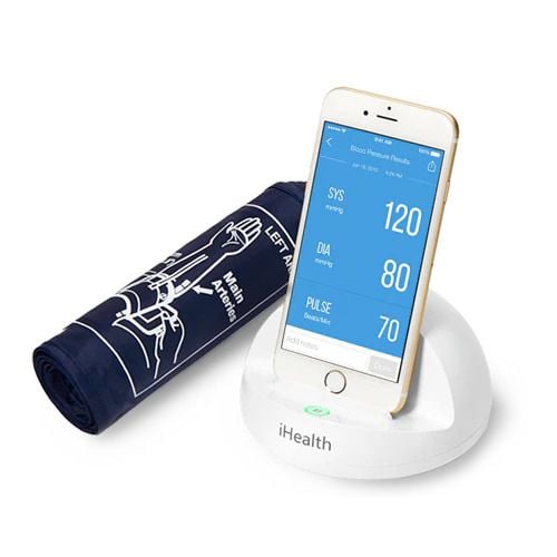 Mobile App and Cuff Blood Pressure Monitor