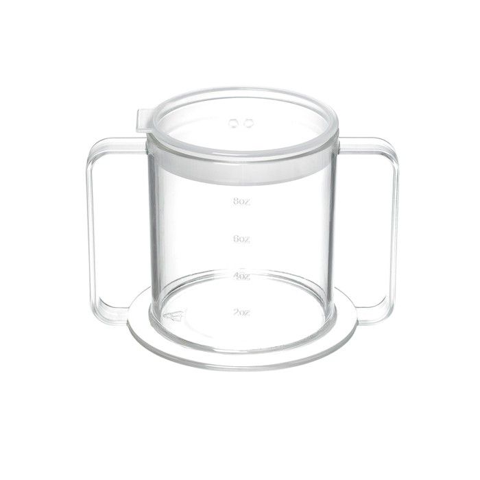 Mug with spillproof lid