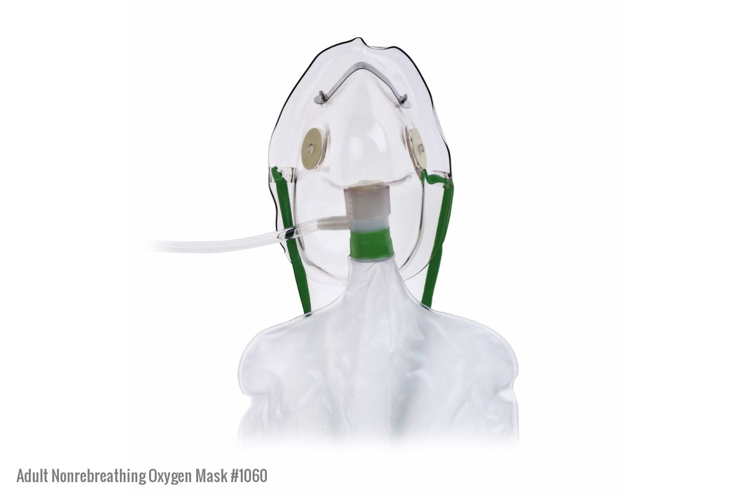 Image 4 of Teleflex Under the Chin Non-Rebreather Mask