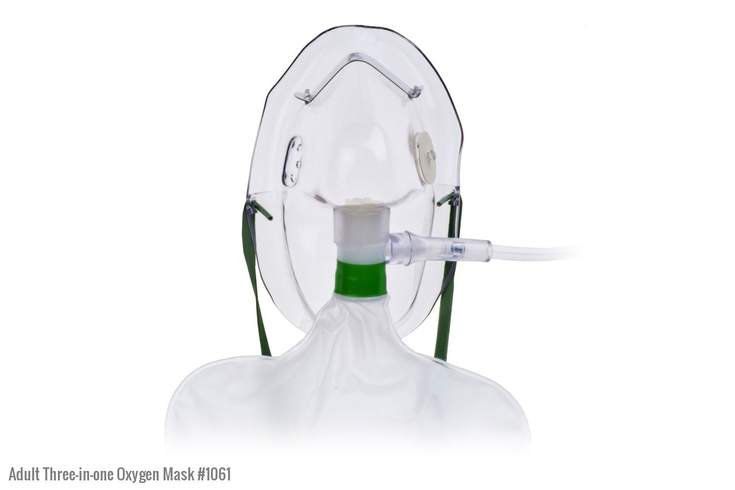 Image 3 of Teleflex Under the Chin Non-Rebreather Mask