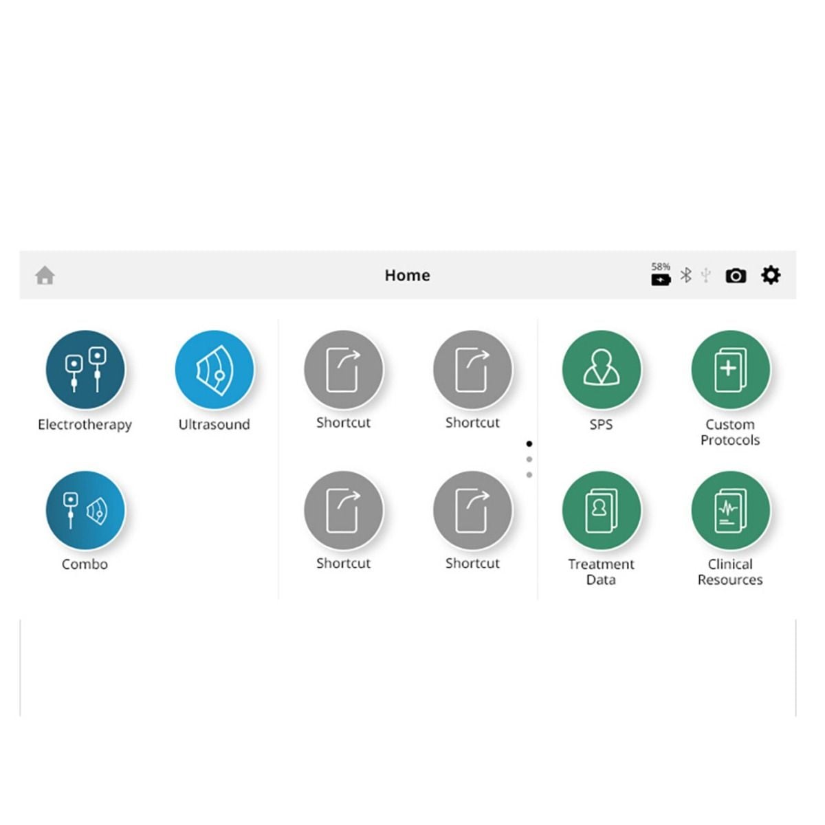 12 Preset protocols reduce treatment setup time, improving clinic workflow