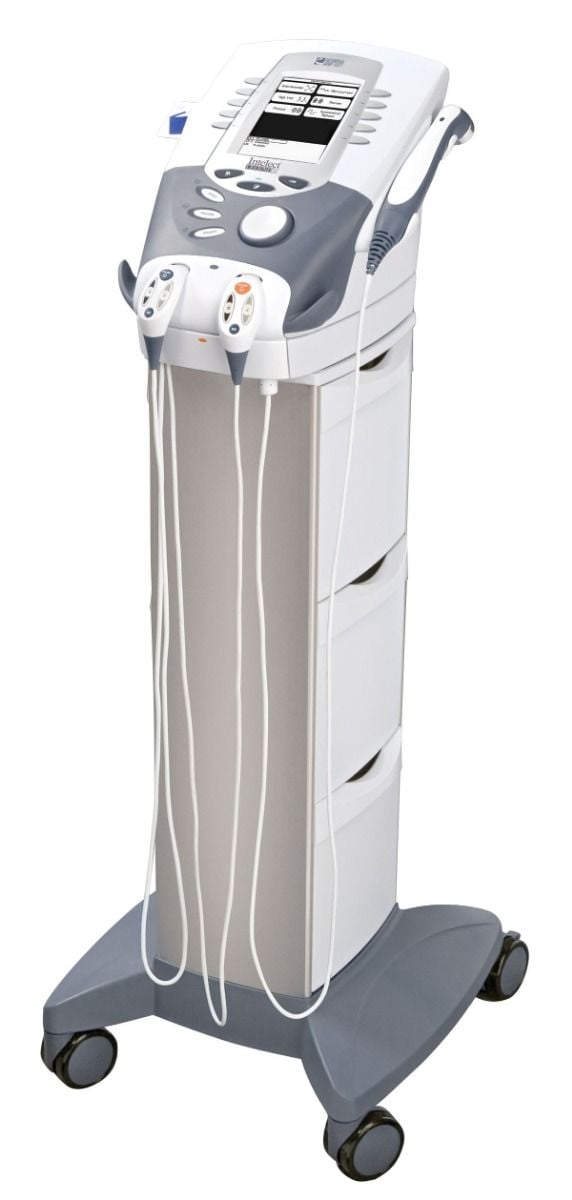 Intelect Legend XT 4 Channel system comes with a mobile storage cart