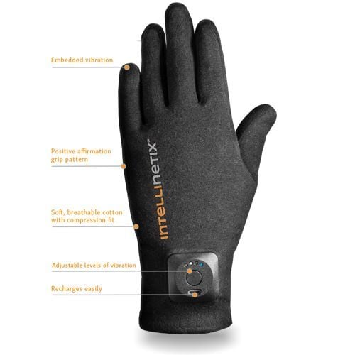 Image 2 of Intellinetix Vibrating Arthritis Gloves
