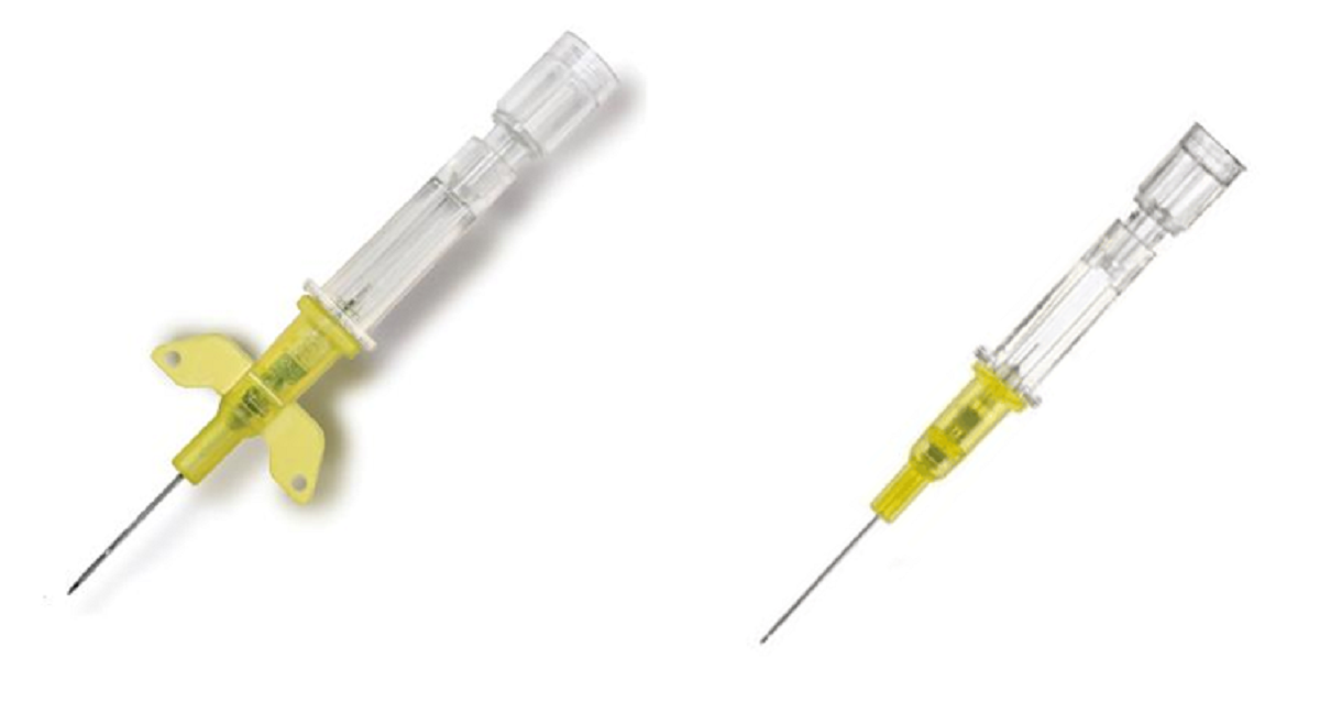 Introcan Safety IV Catheters - PUR (Wings and Straight)