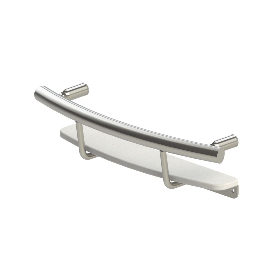 Healthcraft Invisia Shampoo Shelf with Support Rail