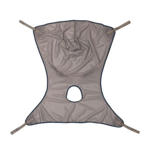 Image 1 of Net Fabric Comfort Sling with Commode Opening