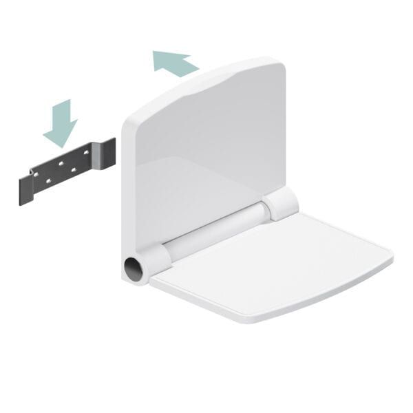 Invisia ABS Folding Shower Seat FDS-S