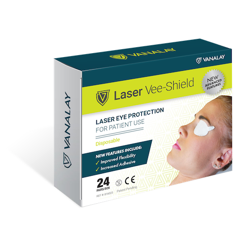 Vee-Shields Eye Protectors - 50-count box