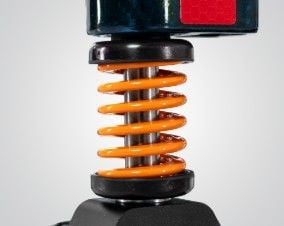 Front and rear suspension