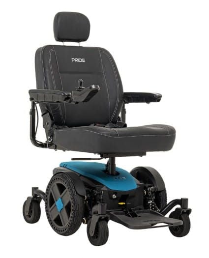 Iceberg Blue Power Chair
