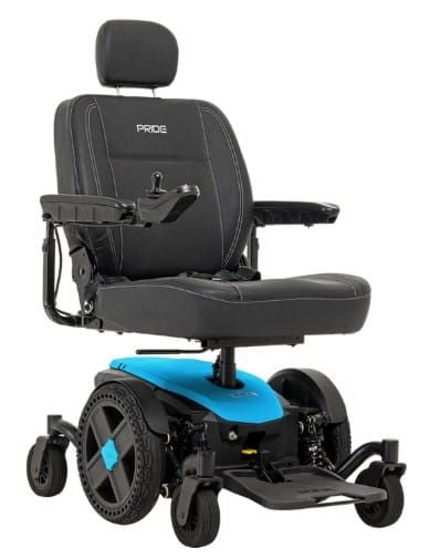 Robin's Egg Blue Power Chair