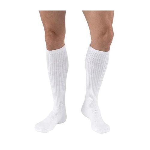 SensiFoot knee high socks, white