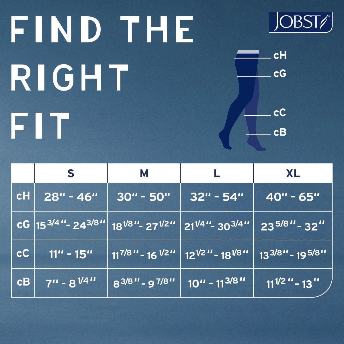 Image 2 of Jobst Relief 20-30 mmHg Open Toe Waist High Compression Stockings, Beige