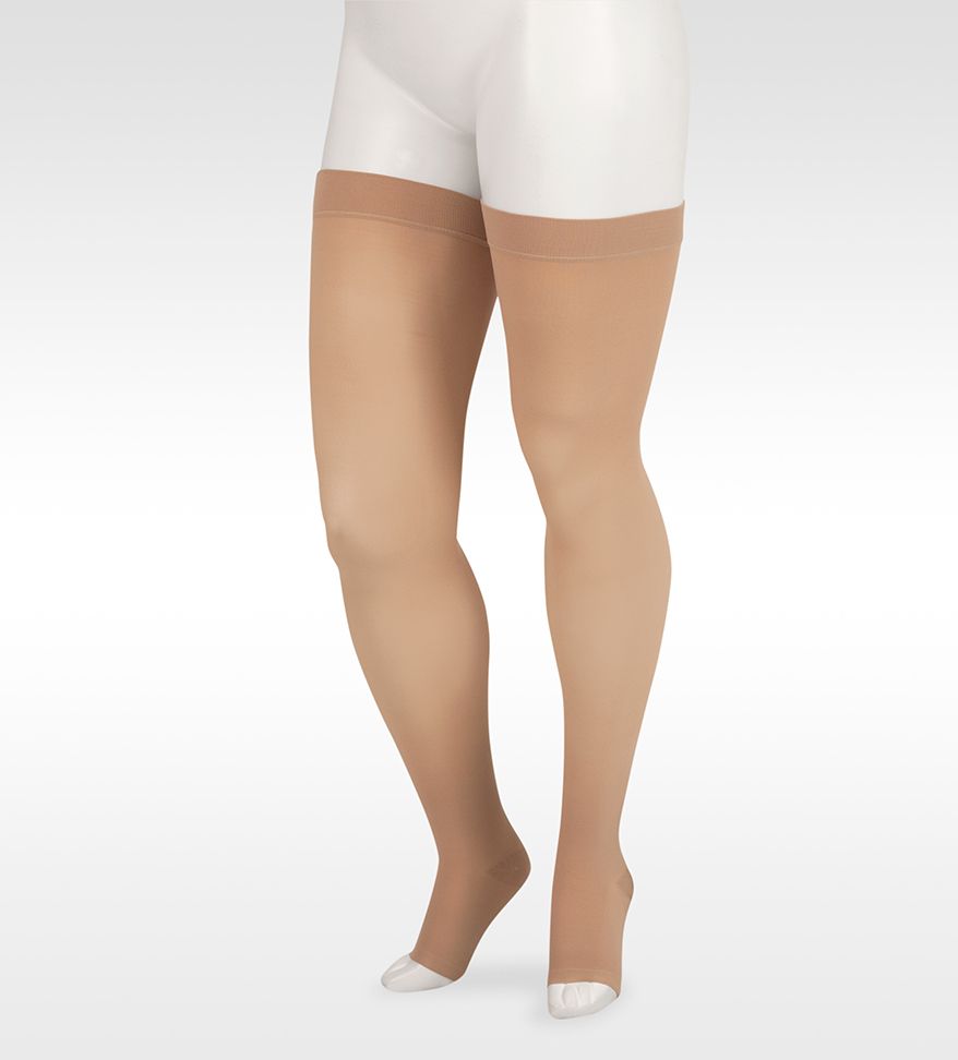 Juzo Soft 2001 Garter Style Thigh High 20-30 mmHg Compression Stockings