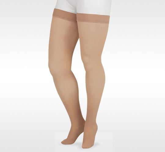 Juzo Soft 2002 Thigh High 30-40 mmHg Compression Stockings